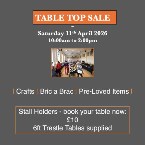 SGH Table Top Sale - Table Booking